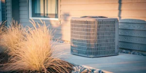 A Trane air conditioner unit outside a home, a key factor in overall system prices.