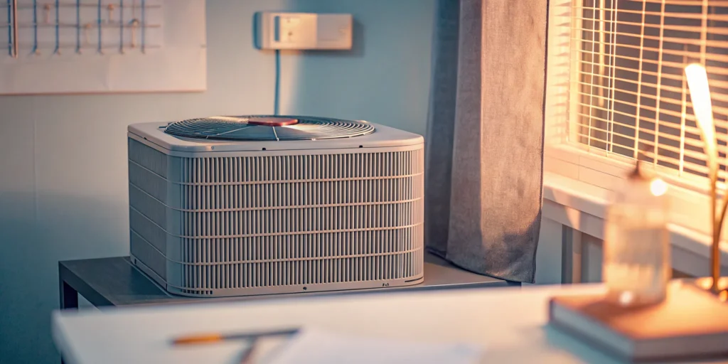 A modern 3.5 ton Trane AC unit, a major factor in the total installation cost.